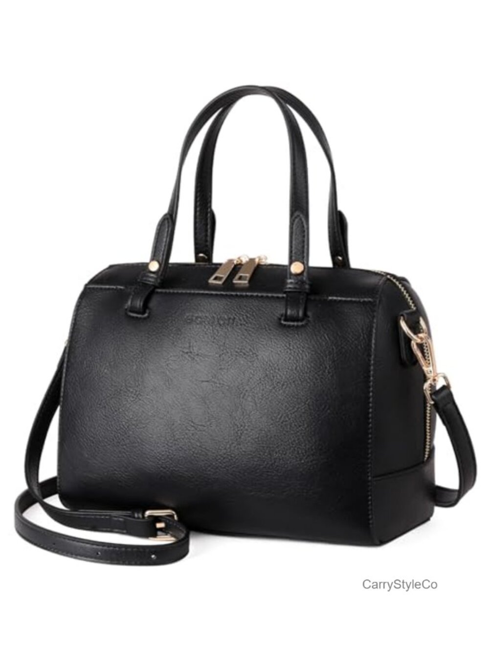 Satchel Handbag Vegan Leather Top Handle Tote Crossbody Purse